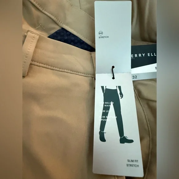 Perry Ellis Slim Fit Pants 40 X 32 NWT